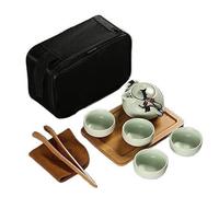 Set da tè viaggio Kung Fu in ceramica 3/5 pezzi for la preparazione del