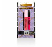 NYX Professional Makeup Trucco degli occhi Mascara X-mas Vegan Sweet Glam Epic Ink Liner 1 ml + Lingerie XXL Liquid Matte Lipstick 4 ml + On The Rise Volume Mascara 10 ml 1 Stk.
