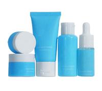 Set da viaggio - 15 g crema viso piccola - crema nutriente per la cura degli occhi per adolescenti e donne viaggi d'affari