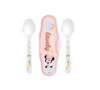 Set da viaggio 2 cucchiaini con custodia Minnie