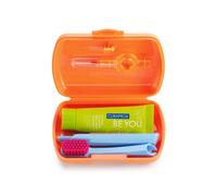 Set Da Viaggio Arancione Curaprox 4 Pezzi