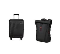 Set da viaggio Samsonite - Bagaglio a mano Intuo 55 cm nero e zaino per laptop Paradiver Light 17,3" nero