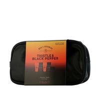 Set da viaggio Scottish Fine Soaps Thistle & Black Pepper con lavaggio...