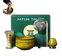 Set da whisk | Kit da 5 pezzi con | Creatore tradizionale, combinazione con per whisk, uso familiare, regalo per gli amici, cerimonia di tè della casa, regalo di Natale