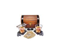 Set da Whisky Regalo per Uomo - Set di 2 Bicchieri da Whisky - Stones & Coaste