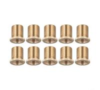 Set Dadi in Alluminio M10x1.25 per Pomello Oro Set Dadi in Alluminio | Lega di alluminio , finitura dorata elegante, per protezione da e usura nel tempo