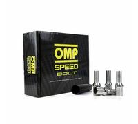 Set Dadi OMP 27 mm Argento 20 uds M12 x 1,50