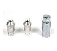 Set Dadi OMP 7075 40 mm M12 x 1,50 20 uds Argento