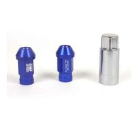 Set Dadi OMP 7075 40 mm M14 x 1,50 20 uds Azzurro