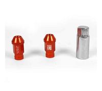 Set Dadi OMP 7075 M12 x 1,25 40 mm 20 uds Rosso