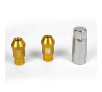 Set Dadi OMP 7075 Oro 40 mm 20 uds M12 x 1,25