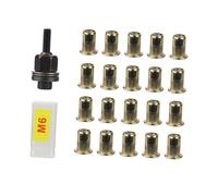 Set Dadi Per Rivetti 20 Dadi Assortiti Dimensioni Assortite Per La Manutenzione Della Costruzione E Progetti Fai Da Te Per La Casa Rivettatrice Manuale