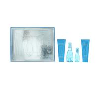 Set Davidoff: Cool Water, Lozione per il corpo, Corpo, 75 ml + Cool Water, Eau De Toilette, per donna, 50 ml + Cool Water, Gel doccia, Tutti i tipi