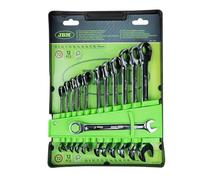 Set DE 12 LLAVES COMBINADAS CON TRINQUETE
