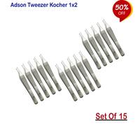 Set de 15 Pinzette Chirurgiche Adson kocher Thumb Tissue Plier Dressing Tweezer
