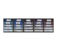 Set de 25 piezas en gris tormenta de Mount Vision Pastel Company