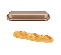 Set de 3 moules à petite baguette Tefal Creabake J3087304 Cuivre