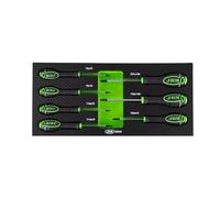 Serie Cacciaviti TORX 7 PZ CrV Con Modulo EVA CARBON JBM 53945 SET Carrello