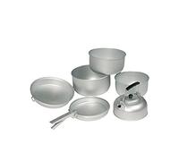 Mil-Tec Koch-set-14661000, Set da Cucina Unisex Adulto, Argento, Taglia Unica