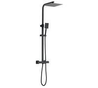 Set de ducha Termostático, en color negro modelo Boal