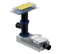 Set de montage brut Geberit avec entrée pour Caniveaux de douche Geberit CleanLine : L 30cm, 154.159.00.1, 154.159.00.1