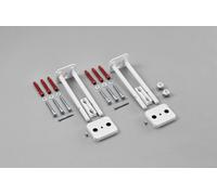 Set de montage Zehnder séparateur de pièce pour Yucca asymétrique, blanc, 936011, 936011