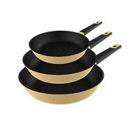 Set de sartenes CECOTEC Cecotec Bratpfannenset Polka Experience 20-24-28 Bucket Set Vulcano