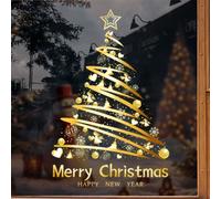 Set Decalcomanie Finestre Natalizie per Porte in Vetro e per Finestre Materiale