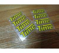 Set decalcomanie forcella a forcella a tempo x8 adesivi adesivi vinile adesivi