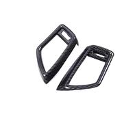 set decorativo interni Compatibile Con Nissan Per Qashqai Per J11 Per X-trail Per T32 2014-2020 Copertura Uscita Bocchetta Aria Condizionata Cruscotto(Black,About)