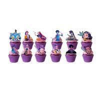 Set Decorazioni K-pop Compleanno Tema De-mon Hu-nters, Kit Addobbi con Banner, Cake Topper e Palloncini per Feste, Idee Regalo e Decorazioni Compleanno Trendy