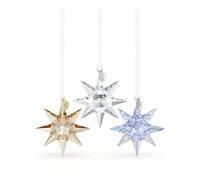 Set Decorazioni Stelle Natale Swarovski 35° anniversario 5734798