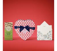Set Dedica d'Amore al Cioccolato con Confezione regalo Cuore e Cremino Pistacchio