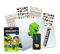 Set definitivo di adesivi Minecraft per laptop - Il pacchetto include 10 adesivi Minecraft premium per decorare la stanza, l'auto, il MacBook, il