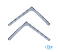 Dga Set deflettori aria anteriori ad incastro, tipo lungo - compatibile per Ivec