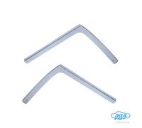 Set deflettori aria anteriori ad incastro, tipo lungo compatibile per Man TGE (0