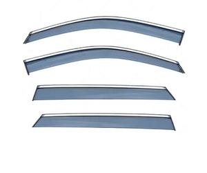Set deflettori d'aria Per Land Per Rover Per Discovery Per Lo Sport L550 2014-2023 Strisce Cromate Protezioni Finestra Visiera Per Vento Vent Ombra