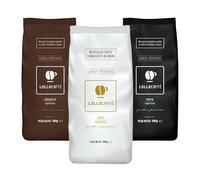 Set Degustazione Lollo Caffè in grani: Nero, Classico e Oro 1 kg x 3