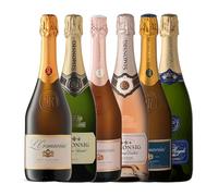 Set Degustazione Vini Spumanti Sudafricani, Simonsig e L'Ormarins, Méthode Cap Classique MCC, 6 Bottiglie Vini Sud Africa