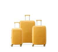set DELSEY securitech dune 3 trolley exp: 55-66-76 cm GIALLO GRA GIALLO 391905
