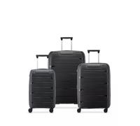set DELSEY securitech dune set 3 trolley 55 66 76 cm exp NERO GRA scelta=P NERO
