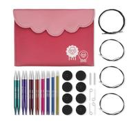 KnitPro Set deluxe con punte circolari intercambiabili, Zing, (3.50-8.00mm)