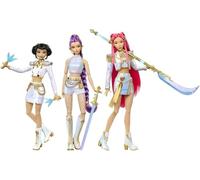 Set Demone K Pop - Bambole Demone K Pop con articolazioni mobili, abiti intercambiabili e altro ancora, per fan e bambini dai 6 anni in su (3pcs（A+B+C)