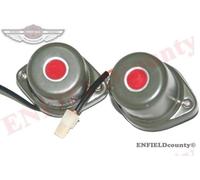 Set Denper di luci stop oscuranti militari per Jeep BSA Unimog S404 Willys
