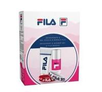 Set deodorante da 150 ml, gel doccia da 200 ml e bracciale compatibile con Fila