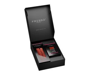 Set deodorante per auto FRESSO Pure Passion scatola regalo