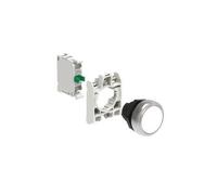 Set desktop pulsante bianco plastica platinum LPCB108K10