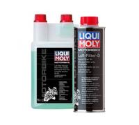 Set detergente per filtro aria Olio + Cura LiquiMoly 1l 1299 + 500ml 1625