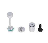 Set Deviatore Olio in Alluminio Billet per Motori LS 4.8L 5.3L 6.0L 6.2L con Barra a Manubrio e Tappo Galleria