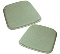 Set di 1/2/4 Cuscini Antiscivolo for Sedie, Cuscino for Sedia for Sedie da Pranzo Lavabile for Ufficio/Giardino/Terrazza/Interno/Esterno(3,2psc:45x43cm/18x17in)